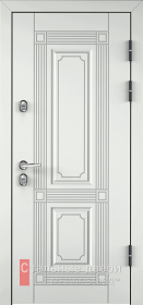Входные двери МДФ в Реутове «Белые двери МДФ»